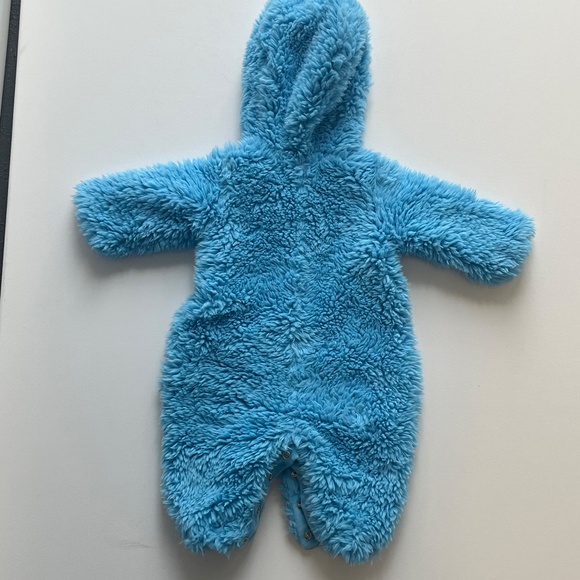 POTTERY BARN KIDS SESAME STREET COOKIE MONSTER COSTUME SIZE 0-6 MONTHS - Picture 11 of 11